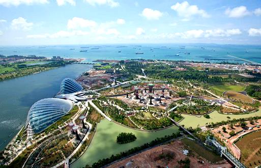 Gardens by the bay Label Automated Entrances